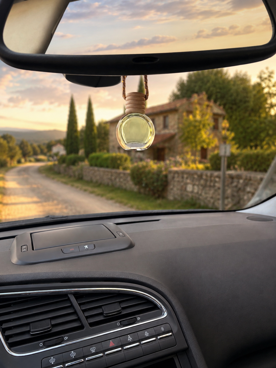 🌿 Diffuseur de parfum pour voiture – Plusieurs senteurs disponibles 🚗✨